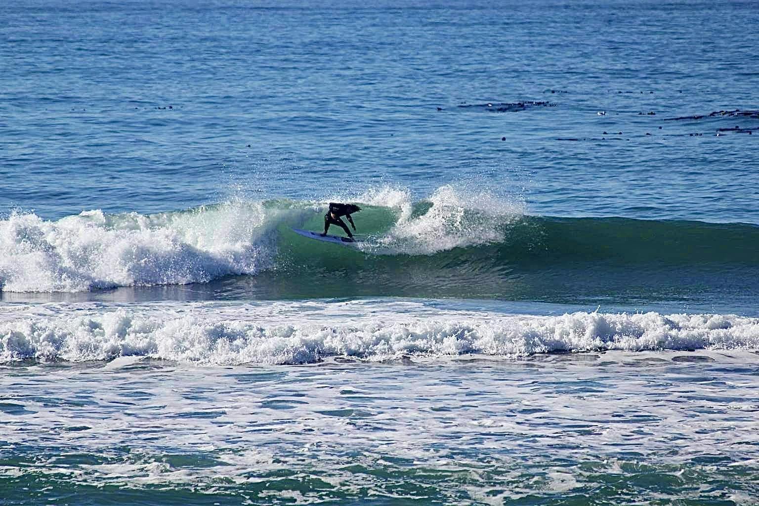 Surfing the Mendocino Coast
